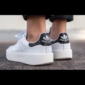 Adidas Stan smith bold (black polkadots)